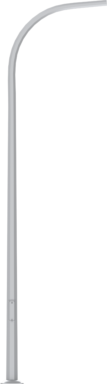 Coherent Octagonal Cone Pole And Arm